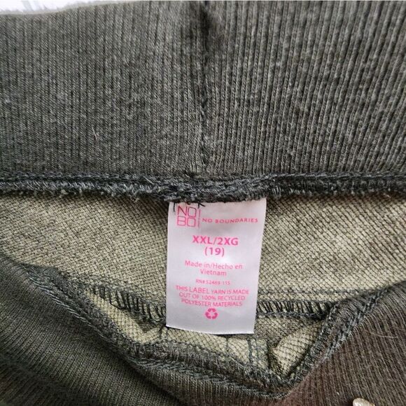 Nwt No Boundaries Camo Juniors' Mid Rise Rib Waistband Jeggings - Picture 4 of 10